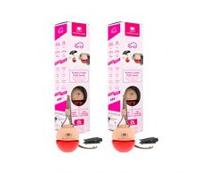 CRISTALINAS Pack de 2 Ambientadores de Coche â Absorbe los malos olores de tu vehÃ­culo con un agradable Aroma a Limpio