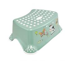 keeeper Taburete Funny Farm, De 3 a 14 aÃ±os Aprox, Antideslizante, Tomek, Verde Nordic