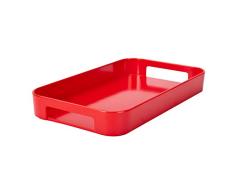 ZAK Designs 0078-0025 - Bandeja Gallery (53,5 x 34,5 cm), color rojo