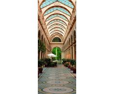 Plage Gran GalerÃ­a Trampantojo de Puerta, Vinilo, Multicolor, 83x3x204 cm