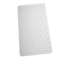 Alfombrilla para ba/ñera y Ducha EZESO 100 x 40 cm, PVC, antibacteriana, Antideslizante, Antideslizante
