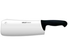Arcos Serie 2900 - Cuchillo Macheta - Hoja de Acero Inoxidable NITRUM de 240 mm - Mango inyectado en Polipropileno Color negro