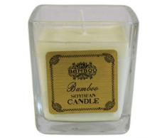 A & W Velas Cera de Soja, Amarillo, 7 x 7 x 7.5 cm