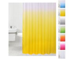 Cortina de la Ducha, de Muchos de la Impresora de Ducha con Cortinas de selecciÃ³n, Calidad de la Marca, Incluido 12 DE los Anillos, Resistente al Agua, Anti-Moho-Efecto, Amarillo, 180 x 200 cm