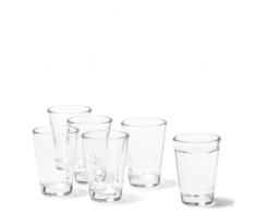 Leonardo 035450 Stamper Ciao - Juego de vasos de licor (6 unidades)