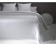 Javier Larrainzar Colcha Bouti, Blanco, 230x270 Cm