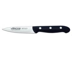 Arcos Serie Maitre - Cuchillo Mondador - Hoja de Acero Inoxidable NITRUM de 100 mm - Mango de Polipropileno Color negro
