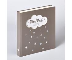 Walther Design Baby Magical Álbum de Fotos, Marrón, Blanco, 28 x 30.5 cm