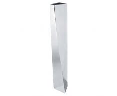 Alessi Crevasse ZH01 Florero de Diseño en Acero Inoxidable, Pulido