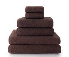 Top Towel - Juego de 2 Toallas de Manos, 2 Toallas de baÃ±o o Ducha y 2 Toallas de bidÃ© - Juego de Toallas - 100% AlgodÃ³n - 500g/m2