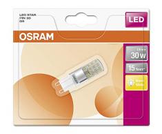 Osram 812062 Bombilla LED G9, 2.6 W, Blanco, 9 Unidades