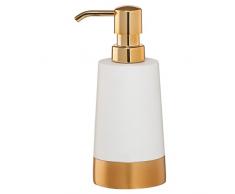 Sealskin Dispensador de Jabón Glossy, 7.3 x 8.9 x 17.9 cm, Polyresin, Dorado