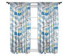 Character World 137,16 cm Cortinas Olaf de Frozen