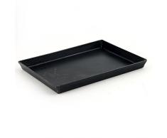 Hornear cacerolas Agnelli Rectangular Sheet Metal Azul, Espesor 0,8 cm, Negro, 30x23x3 cm