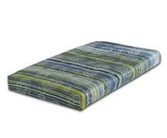 JVR Enzo Edredón Ajustable, Algodón-Poliéster, Azul, Individual, Cama 80 cm