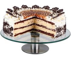 CHG 3343-00 - Plato para Tartas con Base giratoria (diámetro de 30 cm, Altura de 7 cm)