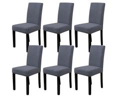 LiveGo - Funda elÃ¡stica Protectora para Silla de Comedor con Respaldo Alto, para decoraciÃ³n de Bodas, Banquetes o Fiestas