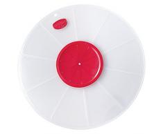 Dr.Oetker 1642 Copas y solapas de barro cubierta Bowls, Plastico, Transparente