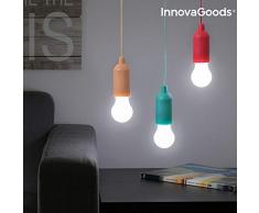 InnovaGoods Bombilla LED PortÃ¡til con CordÃ³n, Aleatorio
