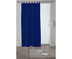 Martina Home Cortina con trabillas modelo Levante - 140 x 260 cm - color Marino