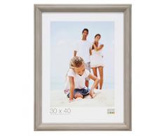 Deknudt Frames - Marco de Fotos (Madera), Color Beige, Madera, Beige, 18 x 24 cm