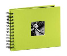 Hama Fine Art Álbum de Fotos con Espiral, Kiwi Verde