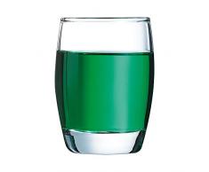 Arcoroc Vasos Bajos Vidrio, 6 cl, 12 unidades
