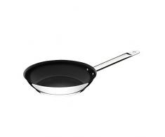 Tramontina 62635307 Professional Ø 30 cm, acero inoxidable, antiadherente, sartén honda revestida para todo tipo de fuegos, inducción, acero 18/10