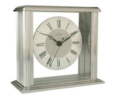 Acctim 36247 Hamilton Reloj de Chimenea, Efecto Plateado