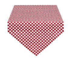 Clayre & Eef PPL65 - Camino de Mesa (50 x 160 cm), Color Rojo