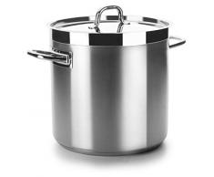 Lacor Chef Luxe 54120 - Olla con tapa de 20 cm, inoxidable
