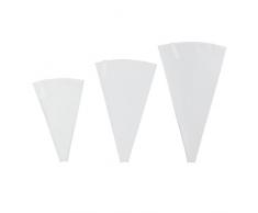 Lily cook kp5425Â Bolsillo de Vaso en Tela, algodÃ³n, Blanco, 30Â x 0,2Â x 17Â cm