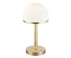 Trio Lighting Berlin Lámpara de mesa, 4 W, Dorado