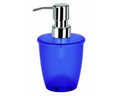 Spirella 15,5 x 9,5 x 8,5 cm, Azul colección Toronto, Dispensador de jabón líquido, Poliestirol