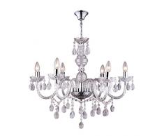 Globo 63116-6 - LÃ¡mparas de araÃ±a, 6 bombillas x E14, 230 V, 40 W, clase energÃ©tica A++, diseÃ±o elegante