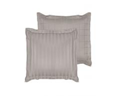 De Witte Lietaer Funda de Almohada, algodÃ³n Peinado, atmÃ³sfera Topo, 60Â x 60Â cm