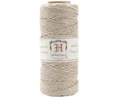 Hemptique HS20NA - Cordel para jardinerÃa, color beige
