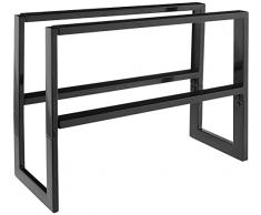 YAMAZAKI Line Estante para zapatos, acero de aleación, color negro, tamaño único