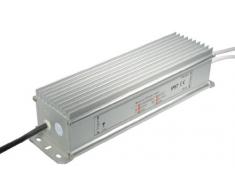 Transmedia LTE11L - Fuente de alimentación para lámparas LED de 12 V (150 W, 12.500 mA, grado de protección IP67, 240 x 67 x 56 mm, longitud del cable: máximo 250 mm)