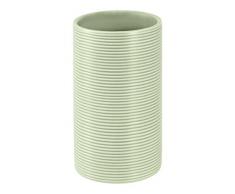 Spirella, Gris colección Tube Ribbed, Portacepillos de Dientes 10,5 cm, Gres, Ã6 X 10.5 Cm