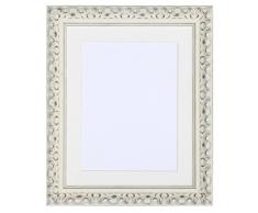 Tailored Marcos â Gama de Viena, Vintage Adornos Shabby Chic Marco de Fotos y Marcos de Fotos en Color Blanco con Soportes de Color Blanco Antiguo 10 x8 para 7 x5
