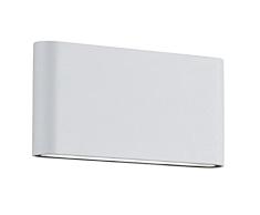 Trio Thames II Aplique de exterior LED Integriert, Blanco Mate, 3 x 17.5 x 9 cm, 2 x LED, 4.5 Watt