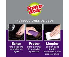 Scotch-Brite Estropajo para vitrocerámica, paquete de 3 unidades