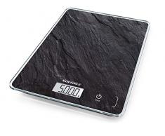 Soehnle Báscula para cocina Page Compact 300 Slate, báscula de cocina extraplana con 5 kg de capacidad, balanza digital de diseño para colgar