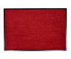 ASTRA Felpudo Proper Tex Uni, contra la Suciedad, de Poliamida, Poliamida, Rojo, 60 x 180 x 0,9 cm