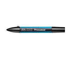 Winsor & Newton Rotulador ProMarker, Cyan (C847), Azul