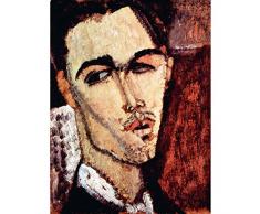 Wee Blue Coo Amedeo Modigliani Portrait Of Celso Laga Old Master Large Art Print Poster Wall Decor 18x24 inch
