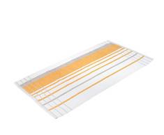 GÃ¶zze 101-0642-5Berlin 1 Toalla de baÃ±o 70/140 cm, Rizo, Mais/Taupe, 70 x 140 cm