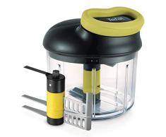 Tefal K1321324 - Picadora manual (5 segundos, 900 ml, incluye cuchillas, pura, picar, picar, mezcla, verduras y carne, nueces, ceÃ±ones, cuchillas de acero inoxidable, rÃ¡pida y fÃ¡cil