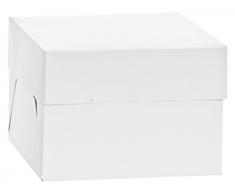 0339481 - Caja Decorativa para Tartas con Tapa (30,5 x 30,5 x 25 cm)